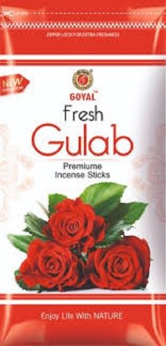 Eco-Friendly Fresh Aroma Fragrance Rose Premium Gulab Incense Sticks