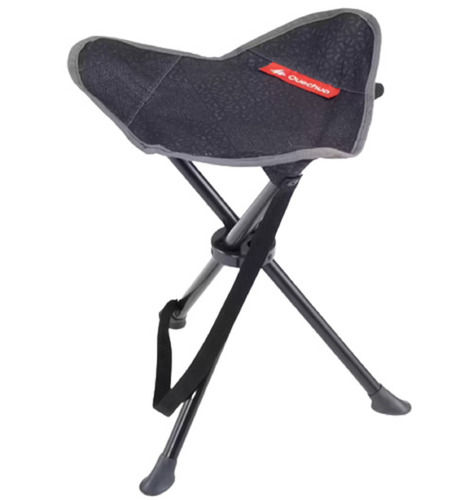 Grey Color Camping Tripod Stool