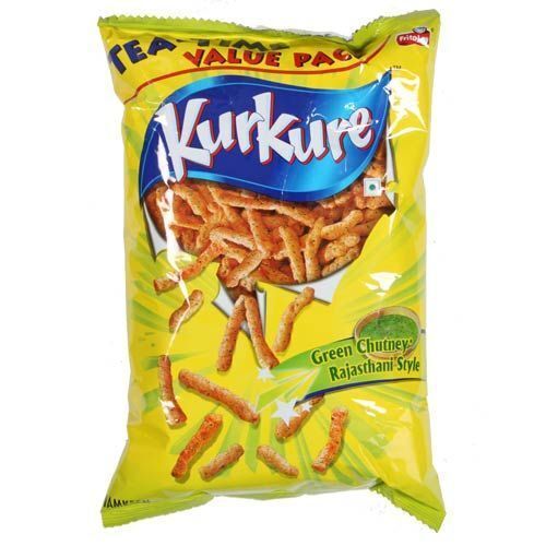 Kurkure Masala Munch - 100% Pure Vegetarian Crunchy Snack Rice Meal and Gram Meal with Salty Flavor 100g Pack 6 Months Shelf Life