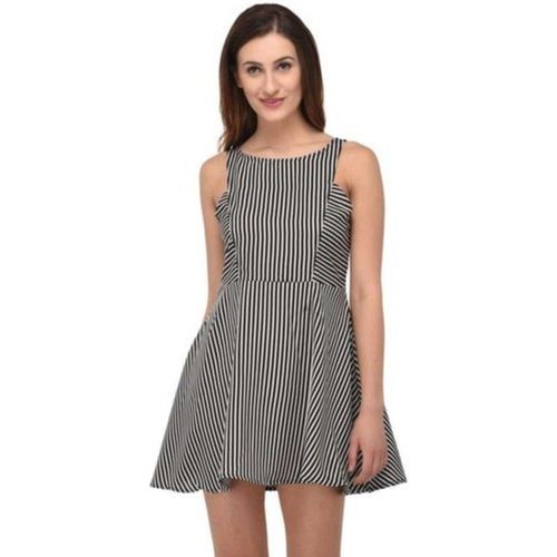 Skin Friendliness Ladies A Line Short Frock