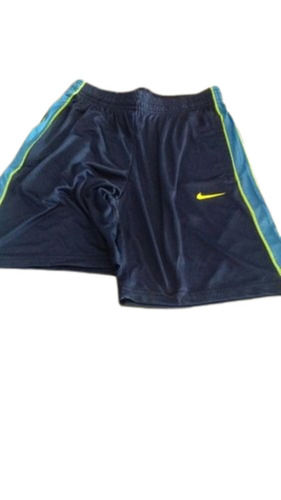 Navy Blue Color Men Sport Shorts