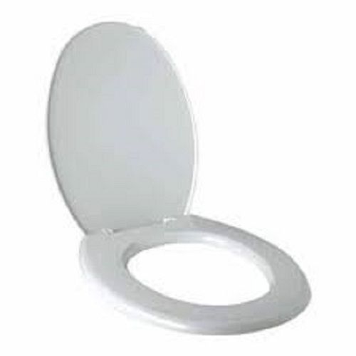 Ruggedly Constructed Unbreakable Scratch Resistant White Toilet Seat Cover Installation Type: Floor Mounted