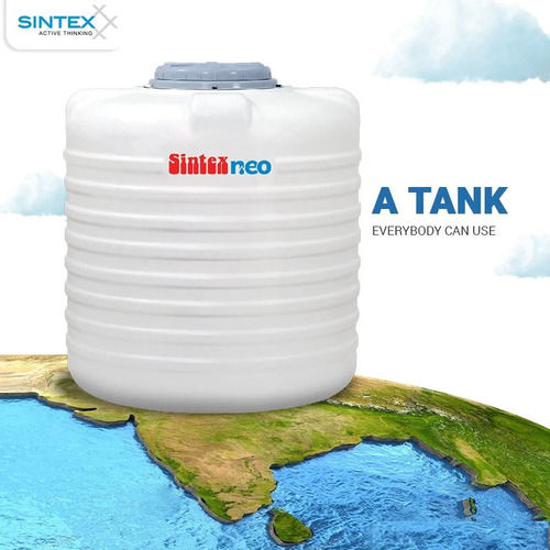 Sintex Leakproof Multi Layer Water Storage Tanks For Home And Commercial Uses