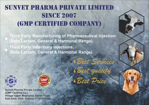 Veterinary Third Party Manufacturing Of Injectable Products