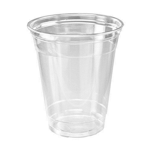 Tansperent 250 Ml Capacity And 1Mm Thick Plain Round Transparent Plastic Disposable Glass