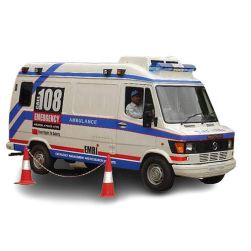 White Color Ambulance Van