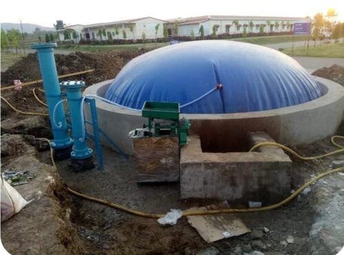 Flexi Balloon Type Biogas Plant, Waste Input 100-500 kg