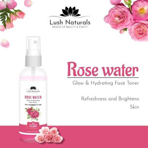 Highly Effective Natural Rose Water Face Toner For Refreshing And Brightens Skin