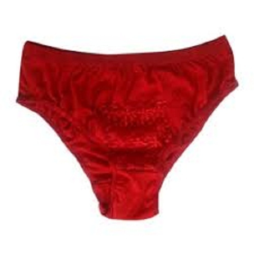100% Pure Red Ladies Cotton Panty