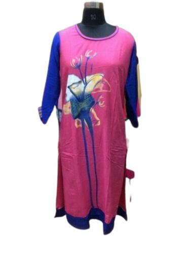 Ladies Jaipuri Printed Cotton Kurti