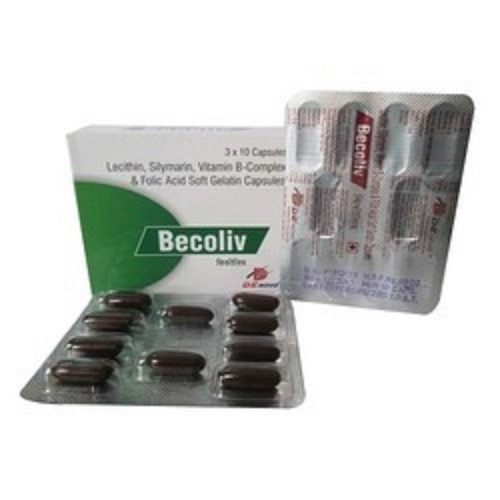 Lecithin Capsule - Medicine Grade Oval Soft Capsules 100% Pure Non-Harmful Chemical Composition Best Quality for Clinical and Hospital Use