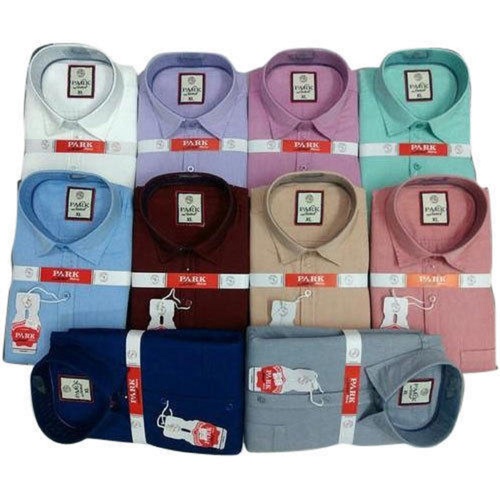 Easy To Clean Mens Plain Cotton Shirts