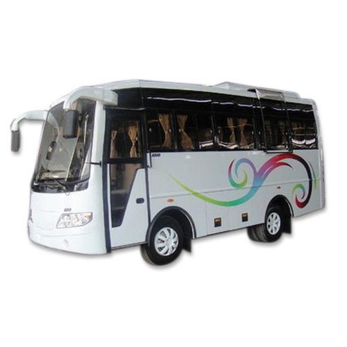 White Color Executive Mini Staff Bus