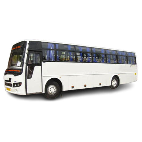 Safety Net White Color Passenger Bus