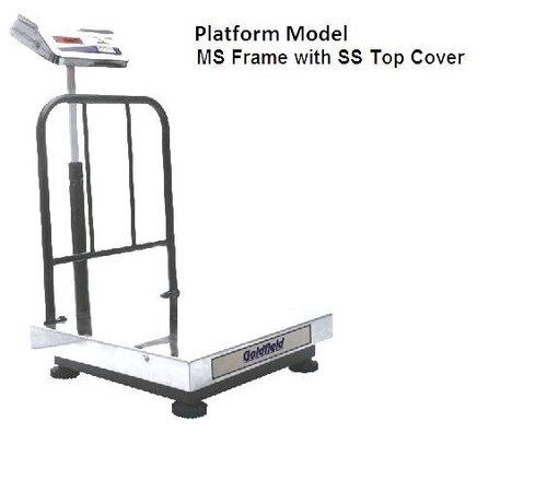 Platform Model Mass Comparators with Mild Steel Frame and SS Top Cover