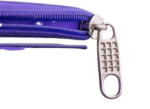 Purple Color Luggage Zipper