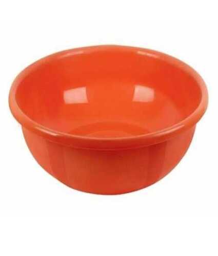 Round Shape Orange Color Plastic Ghamela