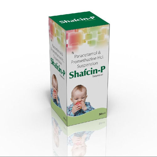 Shafcin-p Paracetamol And Promethazine Hydrochloride Pediatric Oral Suspension