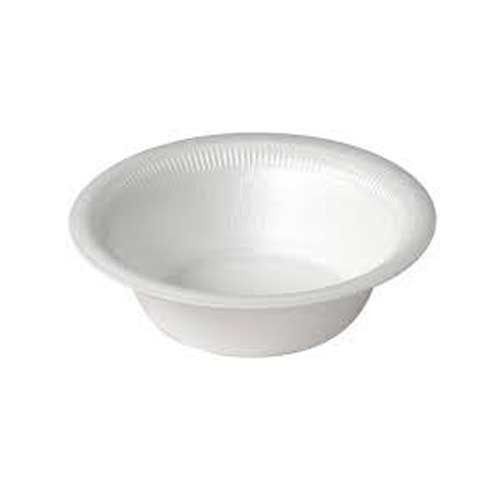 Use And Throw Round Shape Plastic Disposable Bowl For Functions Or Event