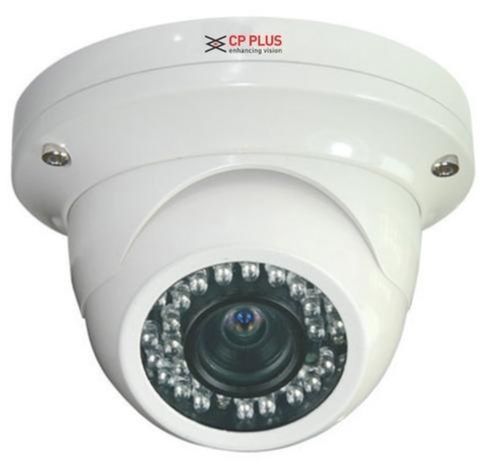 White CCTV Dome Camera