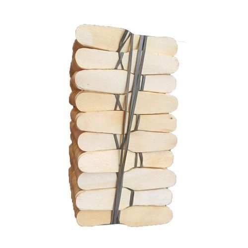 100% Eco Friendly Lightweight Disposable Wooden Ice Cream Spoons