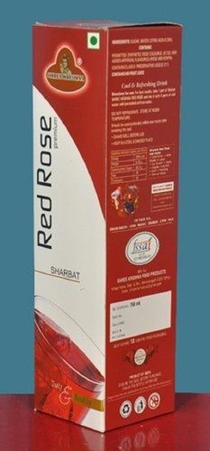 A Grade Red Rose Sharbat With High Nutritious Value And Rich Taste