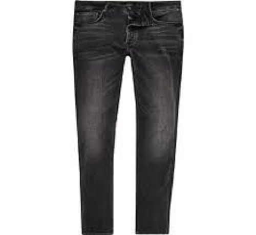 Comfort Fit Casual Wear Men Black Denim Jeans