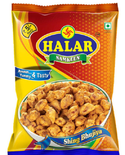 Yellow Delicious Mouth Watering Crispy Spicy And Tasty Masala Namkeen