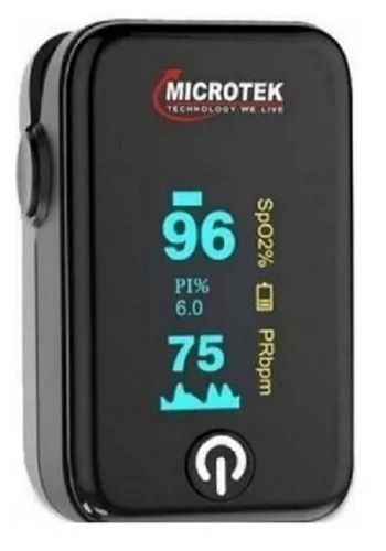Finger Tip Type Microtek Pulse Oximeter for Clinical and Personal Use