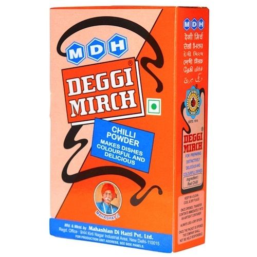 Flavor Enhancer Spicy Chemical Free Natural Mdh Deggi Mirch Red Chilli Powder 