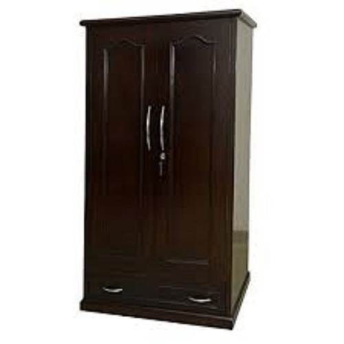 Floor Standing Termite Resistant Wooden Designer Almirah With Multi Compartment