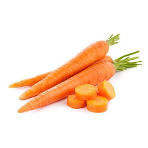 Fresh Carrot - Raw, Long Orange Vegetable | High Fiber, No Artificial Color, Chemical Free, Natural Taste