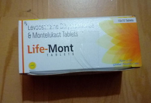 Montelucast & Levocetrizine Tablets, 10*10 Alu- Alu Pack