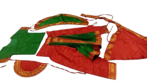 Multi Color Bharatanatyam Costume