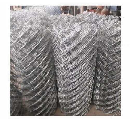 Rust Proof Stainless Steel Square Hole Hot Dipped Galvanized Chain Link Fence 