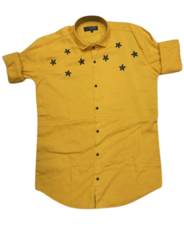 Mens Star Printed Casual Shirts