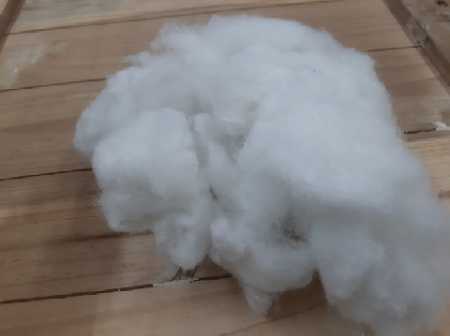 White Raw Polyester Staple Fiber For Filling Pillows And Toys