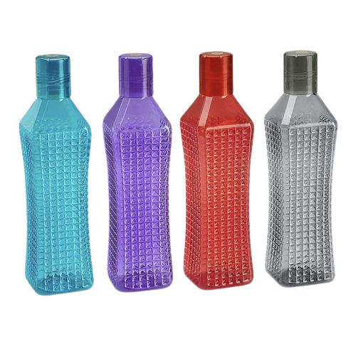 1 Liter Size Narrow Screw Cap And Round Shape Plastic Water Bottle