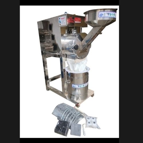 2 Hp Commercial Flour Mill Machine, 30 Kg/Hr Capacity, Semi Automatic Grade