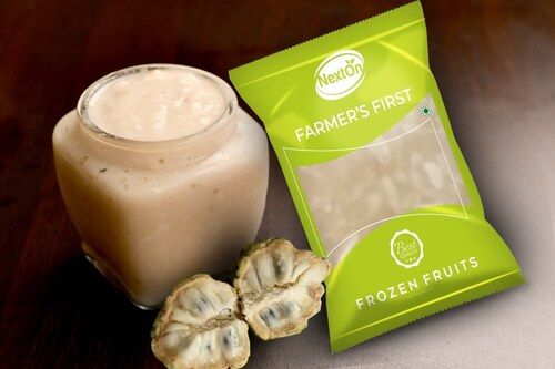 A Grade Nutrient Enriched Pure Healthy Sweet Frozen Custard Apple Pulp