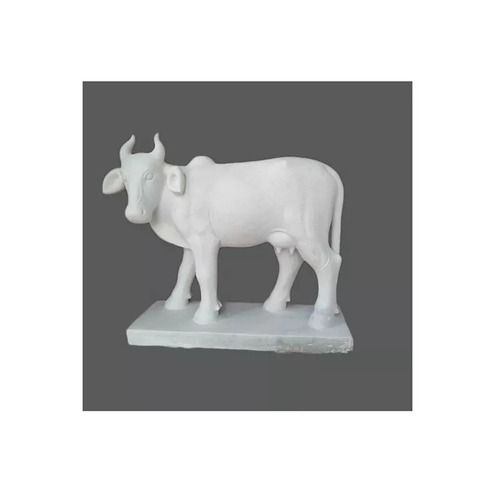 Green Cow Marble Statue For Business And Promotional Gifts