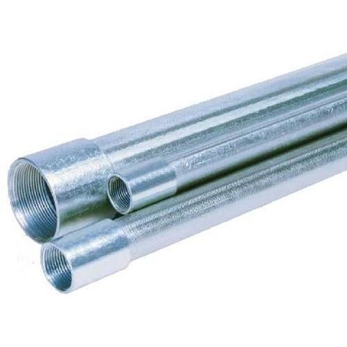 Gray Long Durable Corrosion Resistant And Heavy Duty Galvanized Steel Gi Pipe