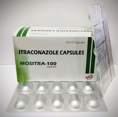 Mositra-100 Itraconazole Antifungal Capsules, 10x10 Alu Alu