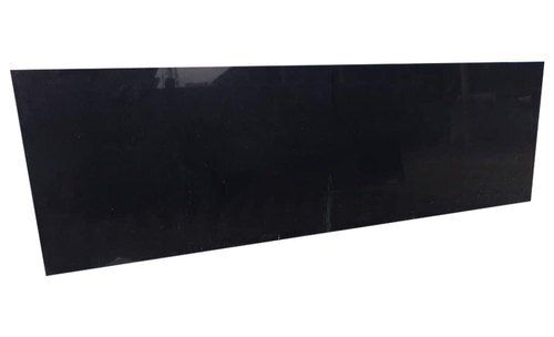 Natural Black Polished Marble Slabs - 16mm Thickness, Rectangular Shape | Ideal for Flooring and Countertops