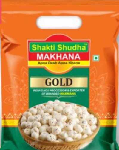 Natural Taste Organic Shakti Shudha Gold Makhana With No Artificial Flavor Added