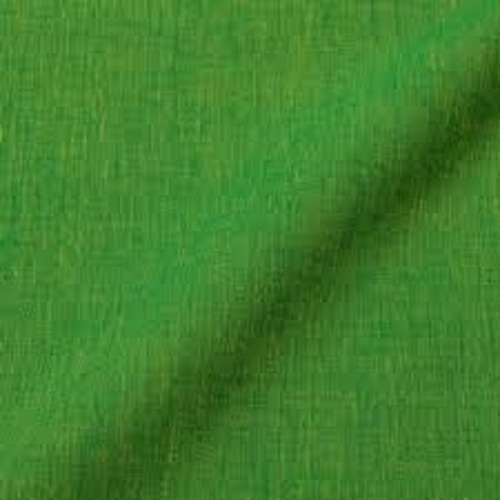 Green Normal Shine Skin Friendly Plain Soft Cotton Fabrics For Making Garments