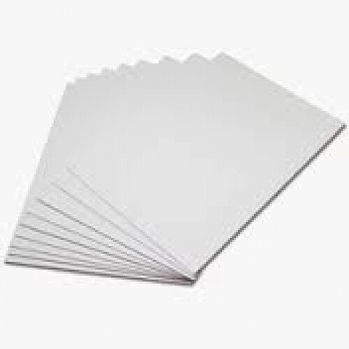 Rectangular Shape And White Color Plain Sunboard Pvc Foam Sheet