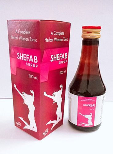 Shefab Herbal Uterine Tonic For Menstrual Disorder, Hormonal Balance, 200 ML