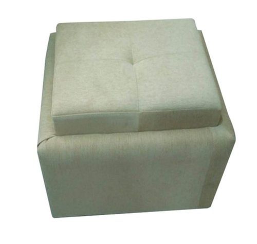 White Color Puffy Sofa Stool