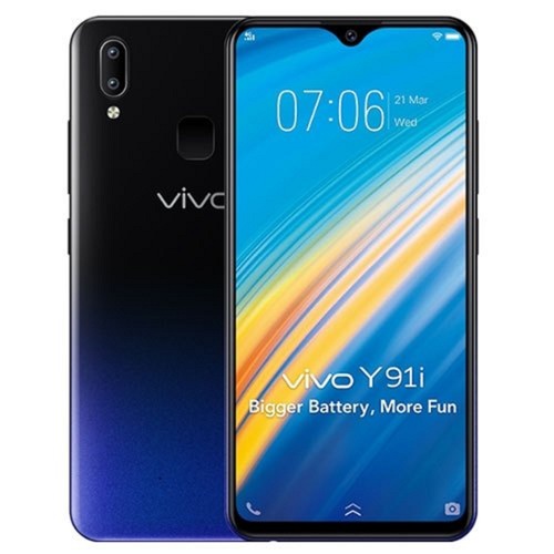 Y91i Android Mobile Phone - Poly Carbonate, 6.2 Inch, Black | 13 Mp Camera, 3 Gb Ram, 32 Gb Memory, 4200 Mah Battery, Low Battery Consumption